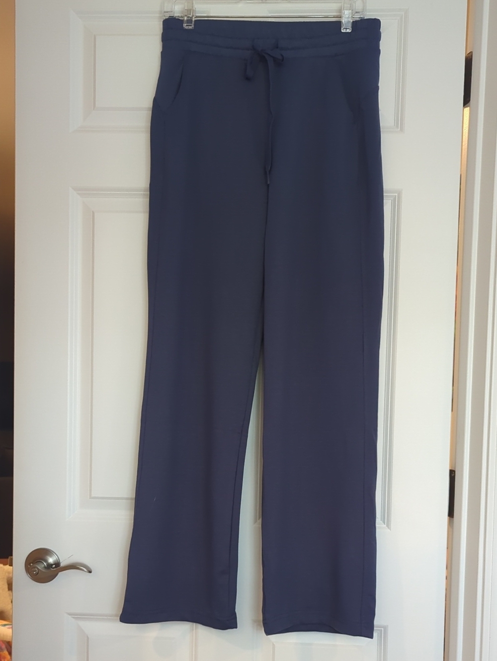 Zenana Outfitters Navy Wide-Leg Pull-On Pants